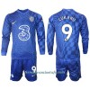 Conjunto (Camiseta+Pantalón Corto) Manga Larga Chelsea LUKAKU 9 Primera Equipación 2021/22 - Niño